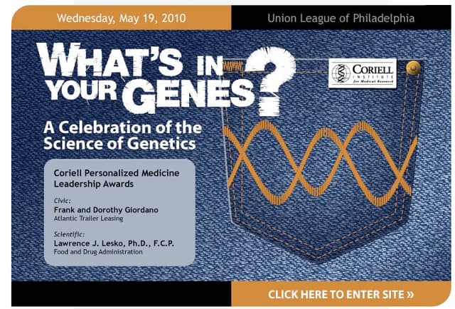 What's in your genes? Ad