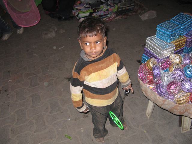 The boy with the toy. A wide range of gifts were given during the 7days7gifts initiative.