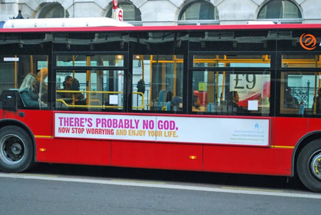 These bus-side posters toured the streets of London cheering and upsetting people in equal measure but never failing to stimulate controversy and conversation.