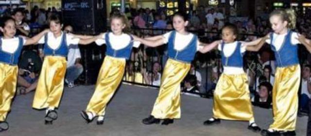 Traditional dancing at the festival.